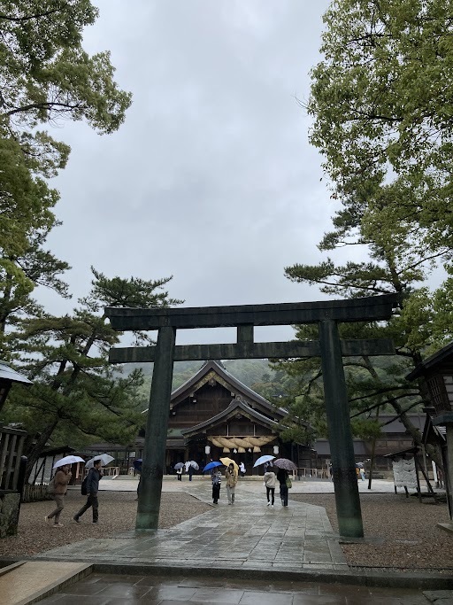 遠足1年出雲大社