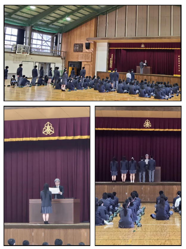 R6．3学期終業式・転退任式１