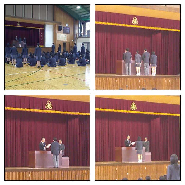 R7．3学期終業式・転退任式１