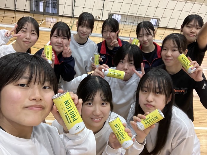 女バレーアルプロン
